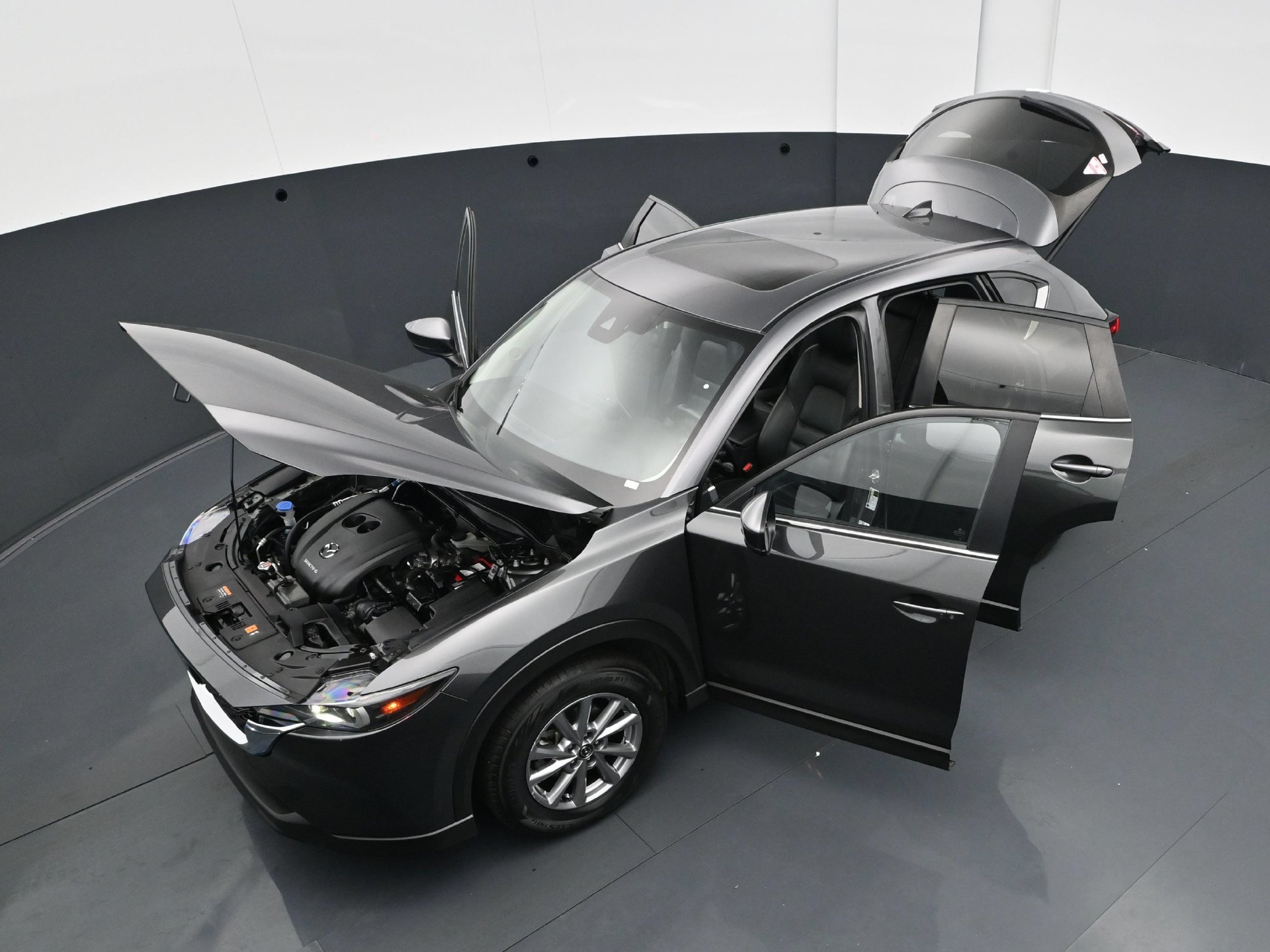 Used 2023 Machine Gray Metallic Mazda 2.5 S Preferred Package image 43