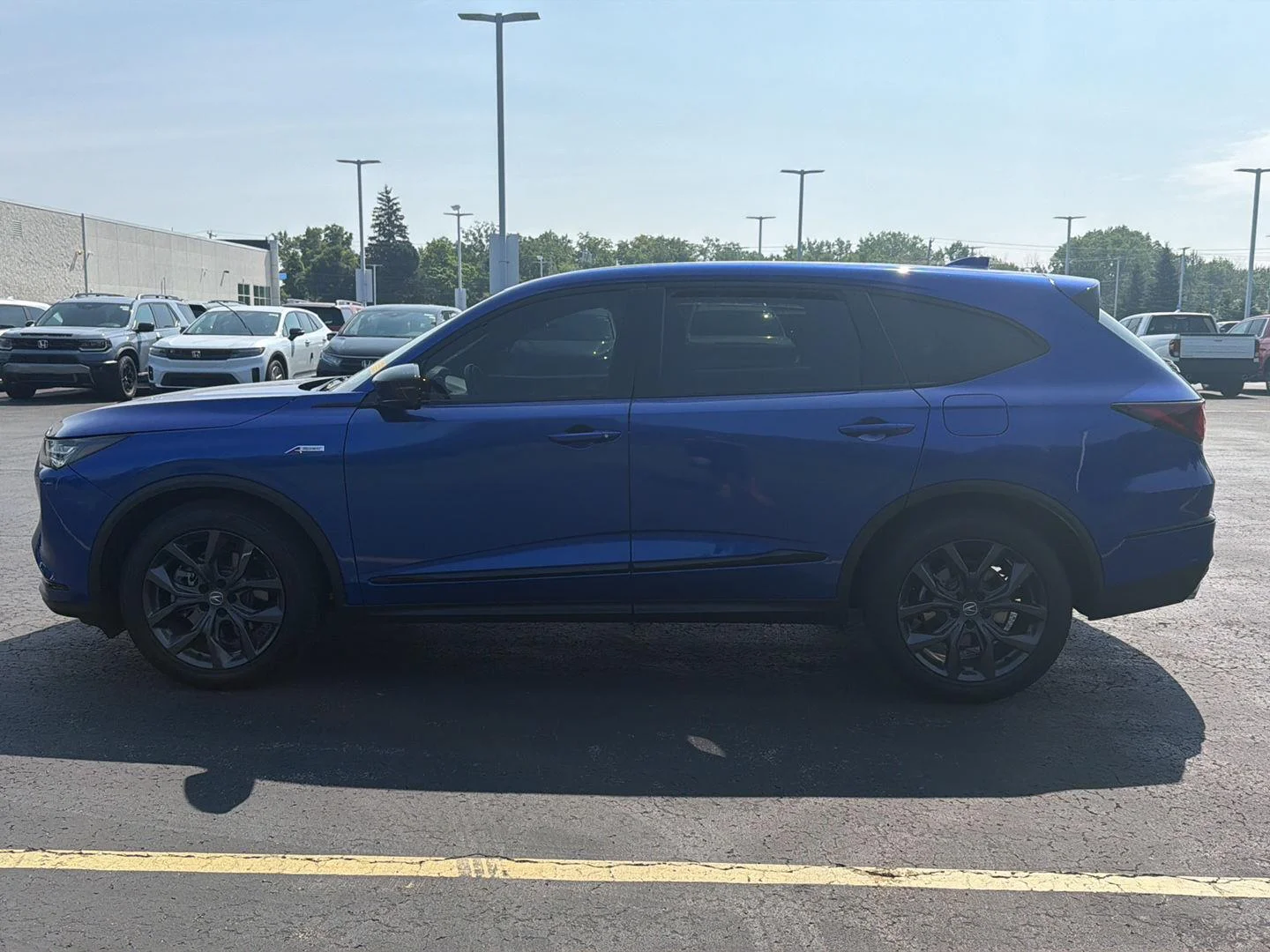 Used 2023 Apex Blue Pearl Acura SH-AWD w/A-SPEC image 8