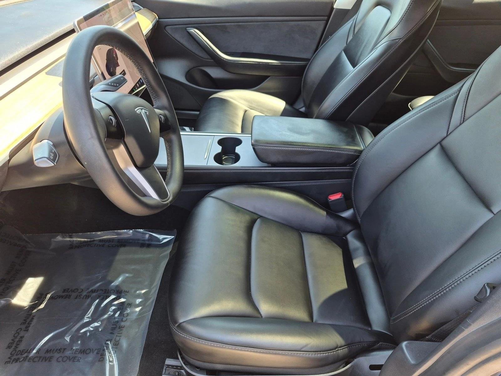 Used 2021 Blue Tesla Standard Range Plus image 18