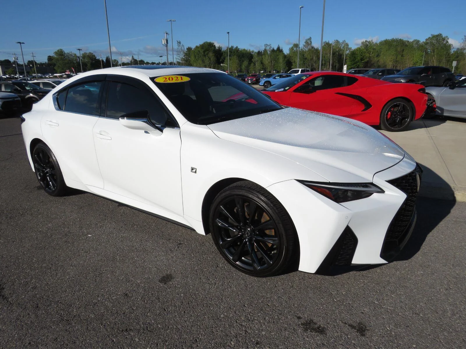 Used 2021 Ultra White Lexus IS 350 F SPORT image 5