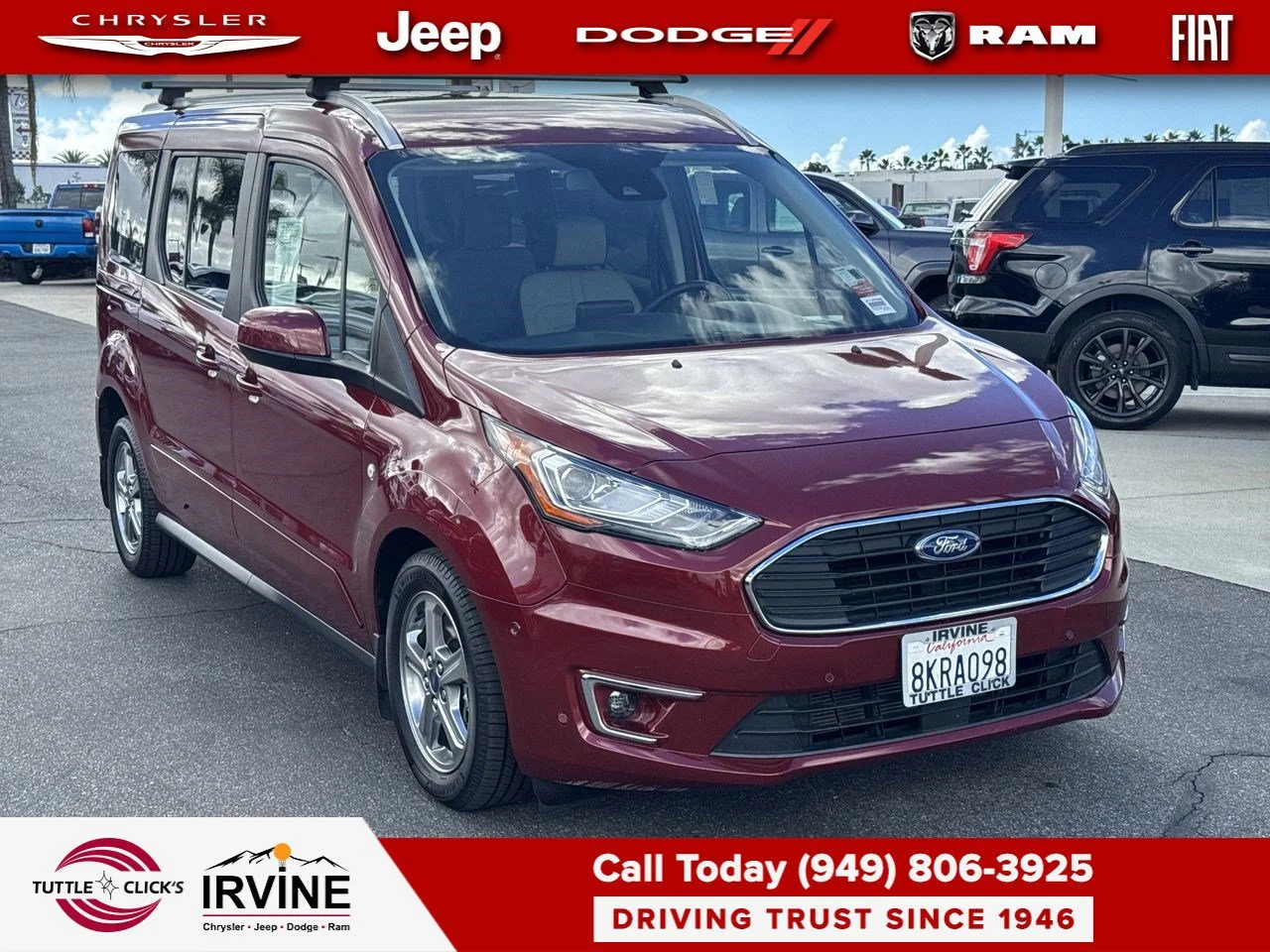 Used 2019 Kapoor Red Metallic Ford Titanium image 12