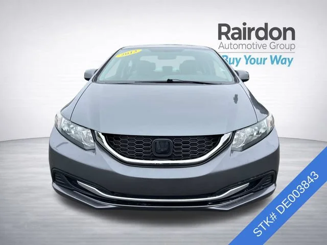 Used 2013 Honda Civic LX with VIN 19XFB2F58DE003843 for sale in Burien, WA