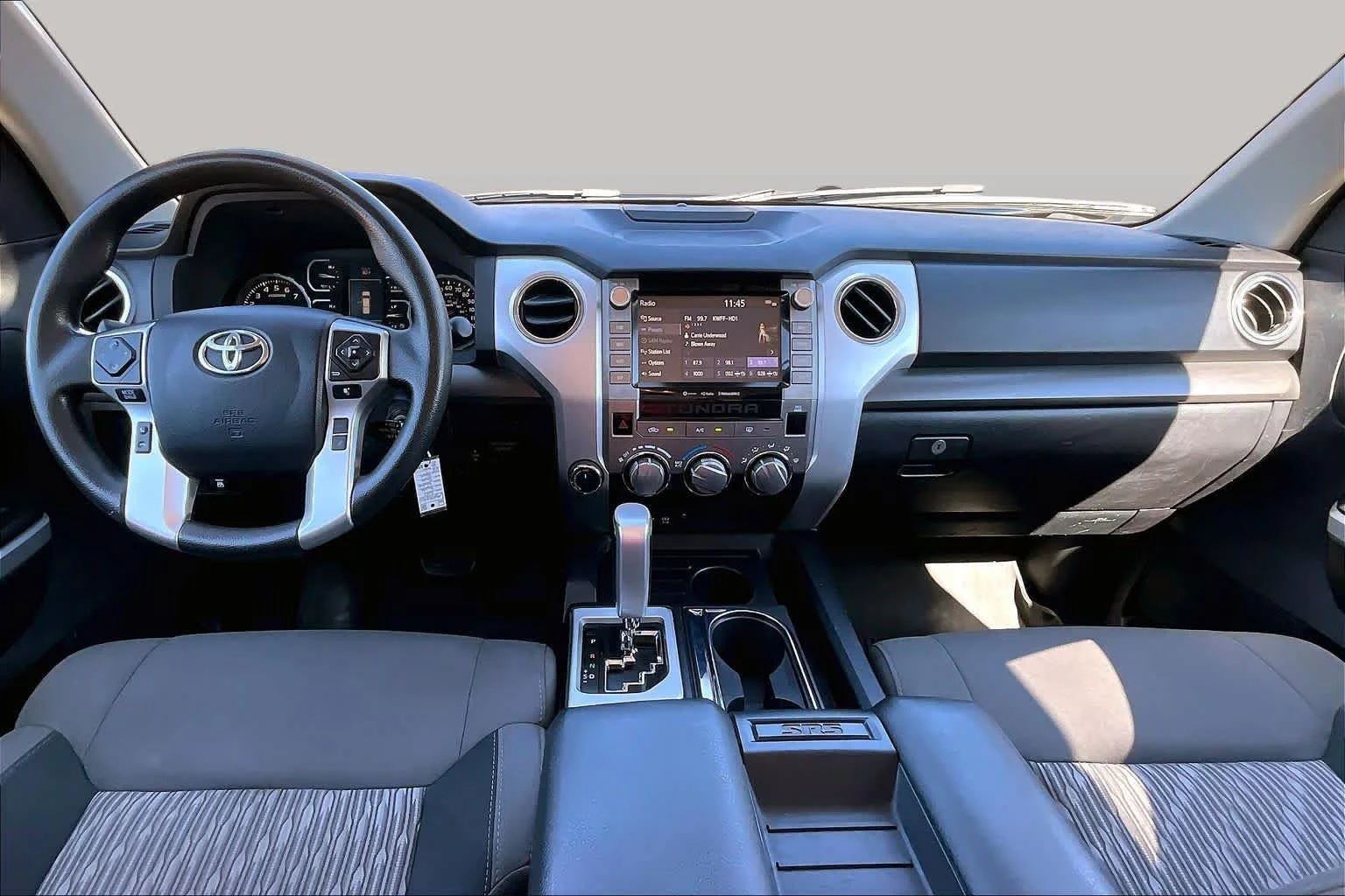 Used 2021 Midnight Black Metallic Toyota SR5 image 14
