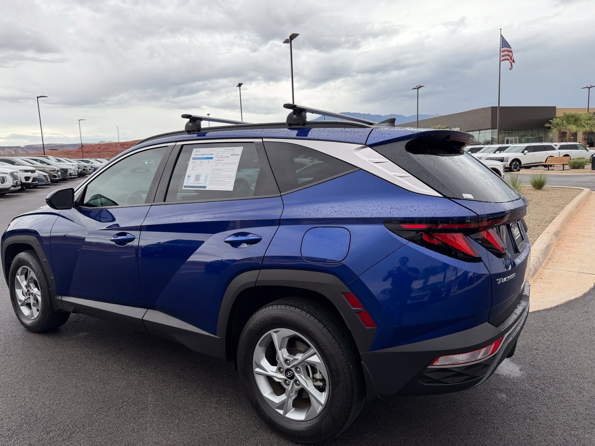Certified Used 2024 Blue Hyundai SEL image 10