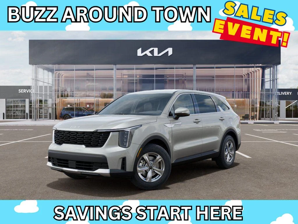 New 2026 Ivory Silver Kia LX image 1