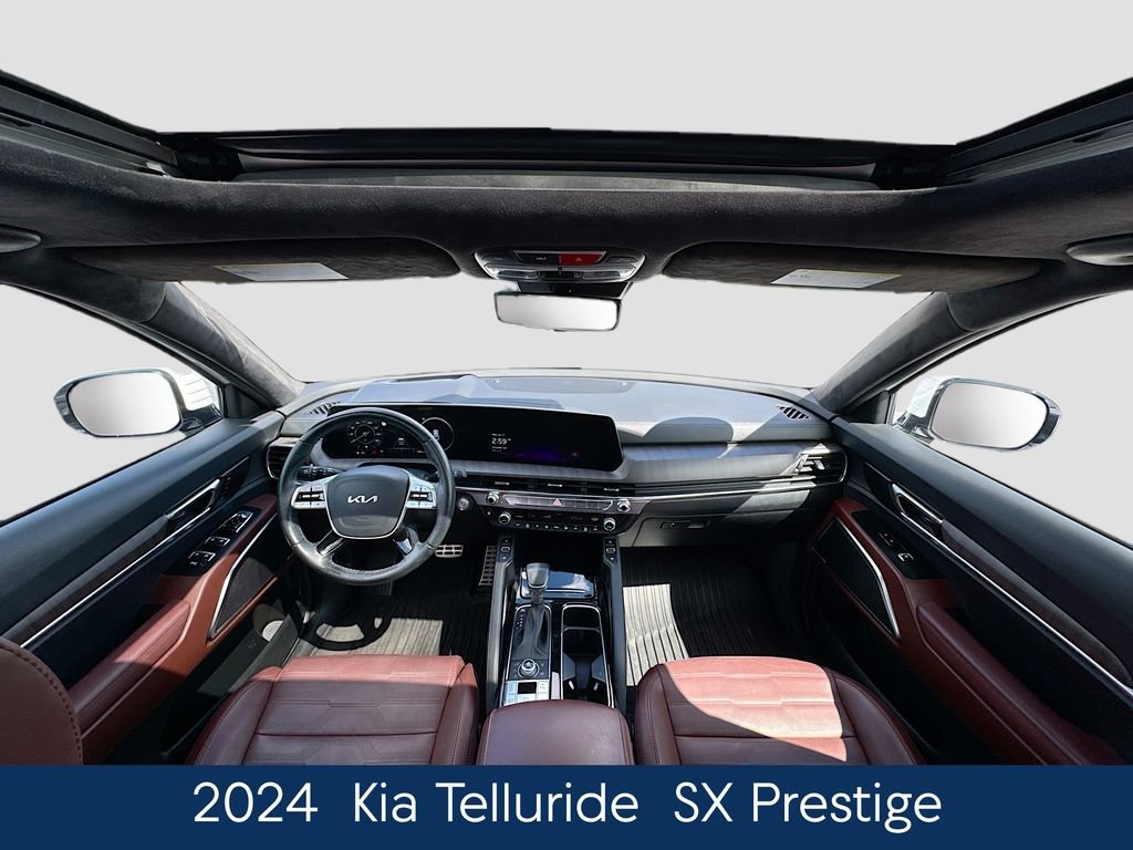 Used 2024 White Kia SX-Prestige image 15