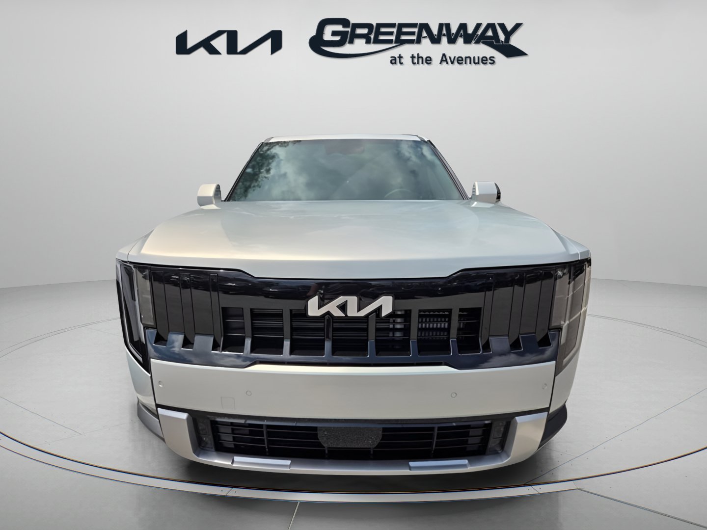New 2027 Ivory Silver Kia EX image 2