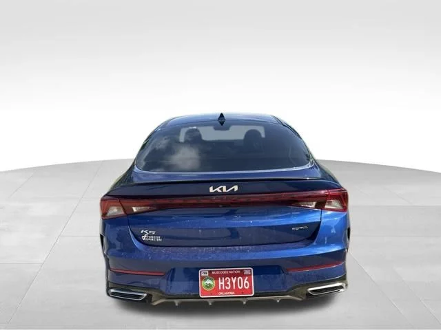 Certified Used 2022 Blue Kia GT-Line image 4