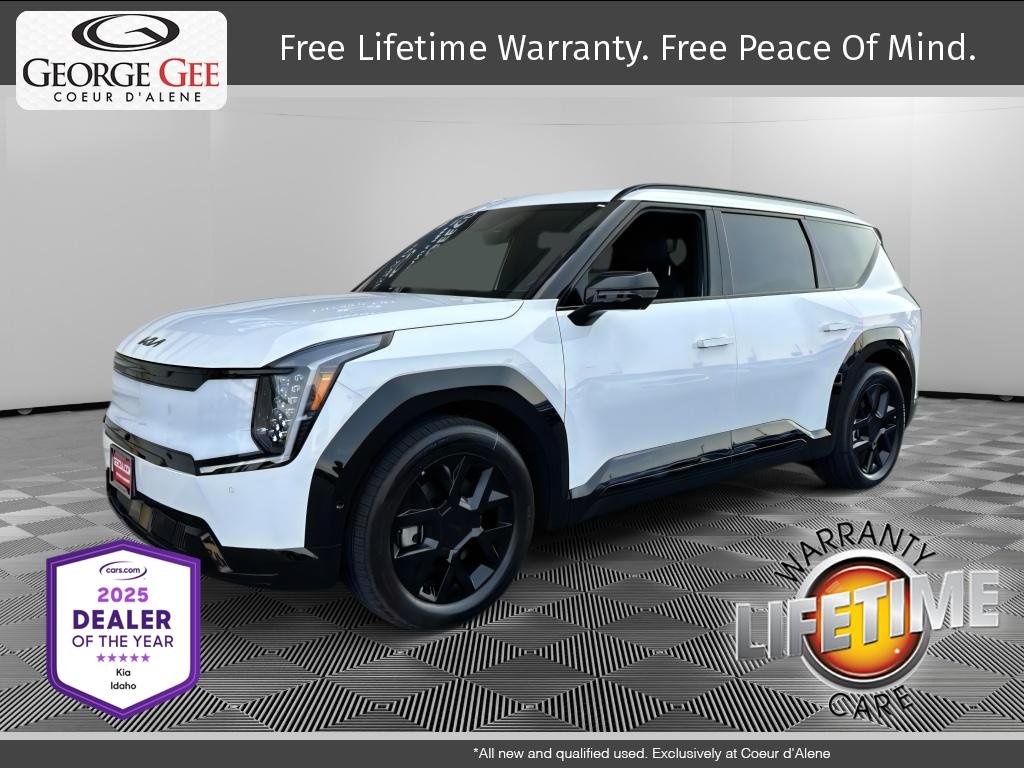 Glacial White Pearl 2026 Kia EV9 Land AWD SUV / Crossover All-Wheel Drive