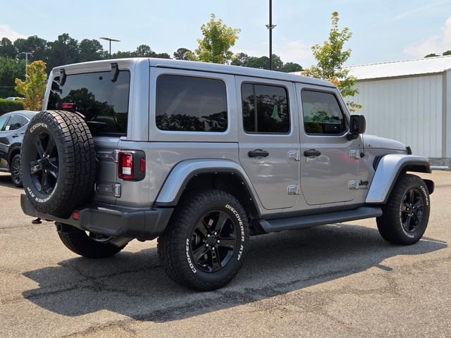 Used 2021 Silver Jeep Unlimited Sahara Altitude image 5