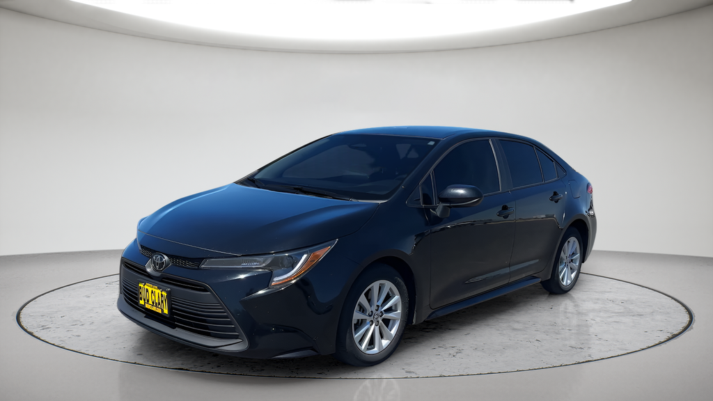 Used 2025 Black Toyota LE image 1