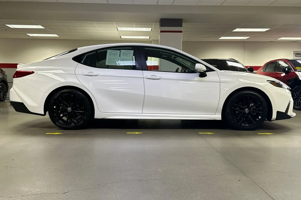 Certified Used 2025 White Toyota SE image 3