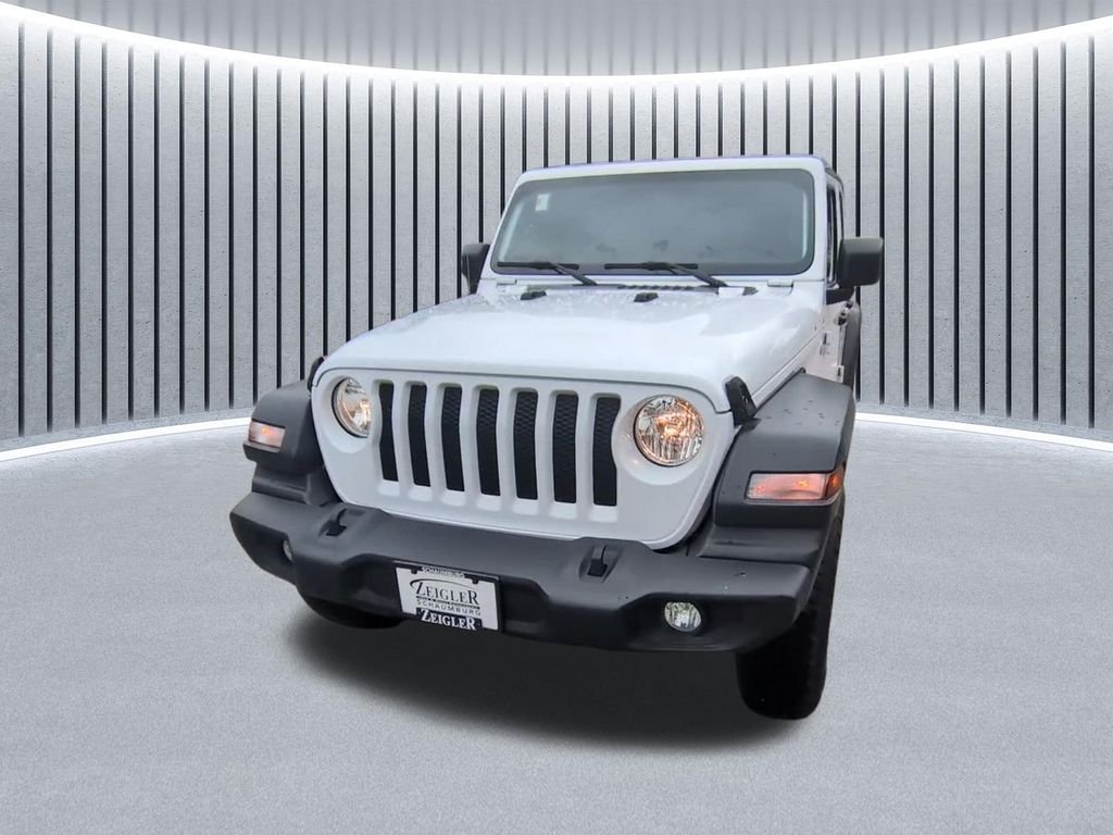 Used 2020 White Jeep Unlimited Sport S image 24