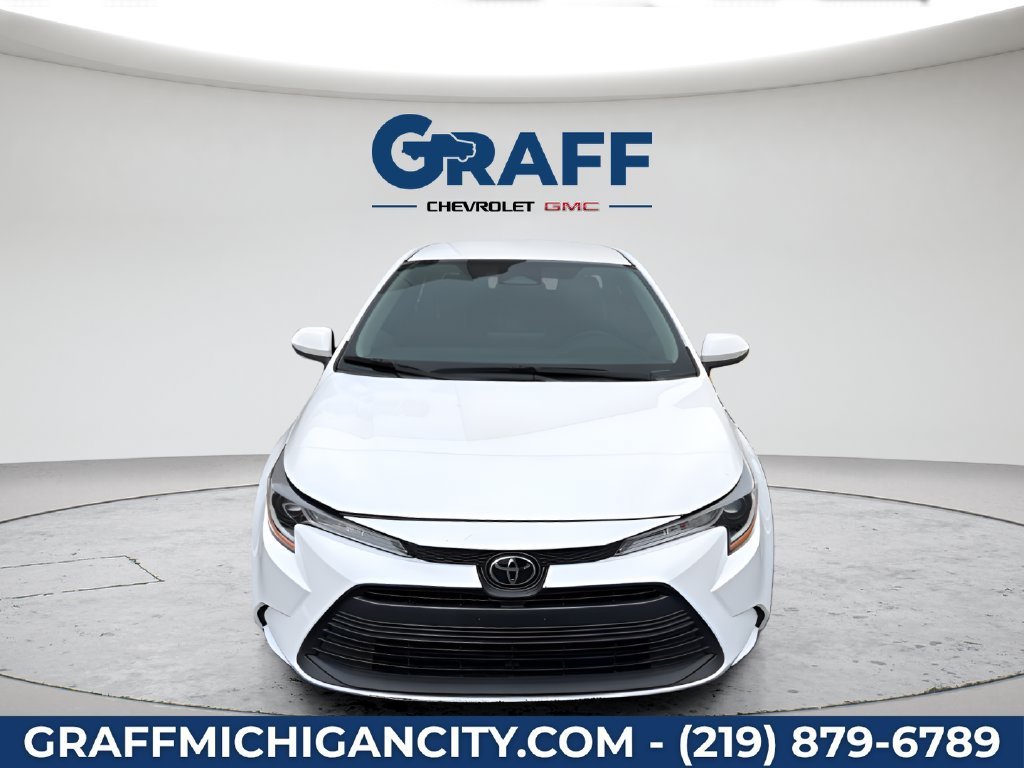Used 2024 White Toyota LE image 7