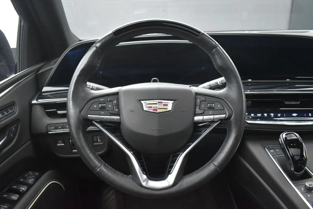 Used 2022 Galactic Gray Metallic Cadillac Sport image 14
