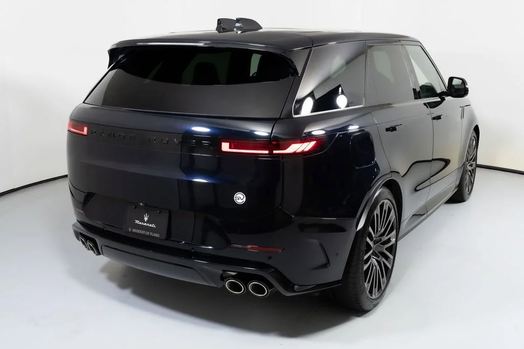 Used 2025 Black Land Rover SV Edition Two image 2