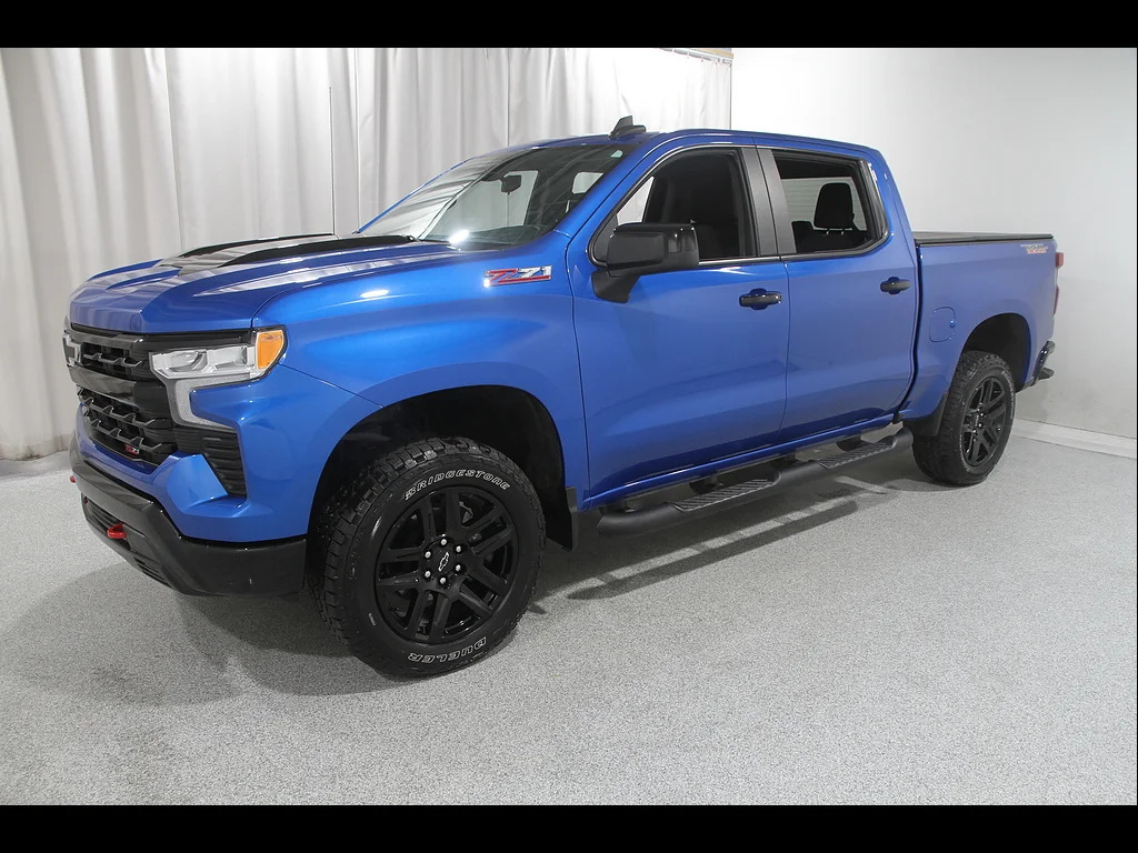 Used 2023 Glacier Blue Metallic Chevrolet LT Trail Boss image 3