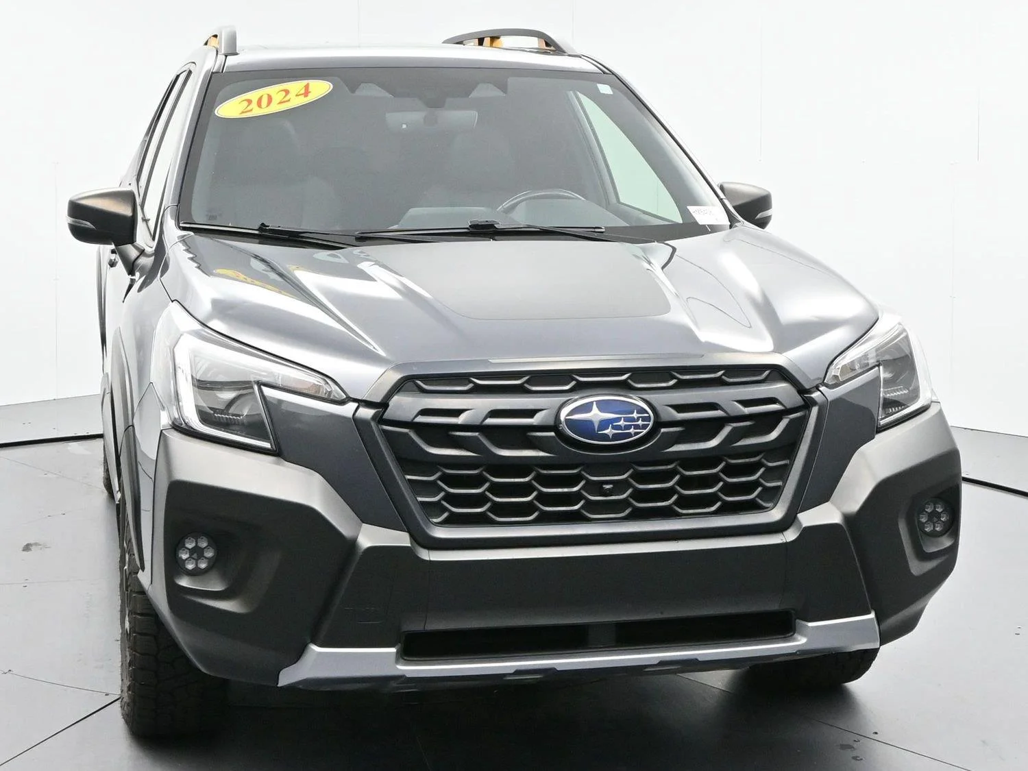 Used 2024 Magnetite Gray Metallic Subaru Wilderness image 2