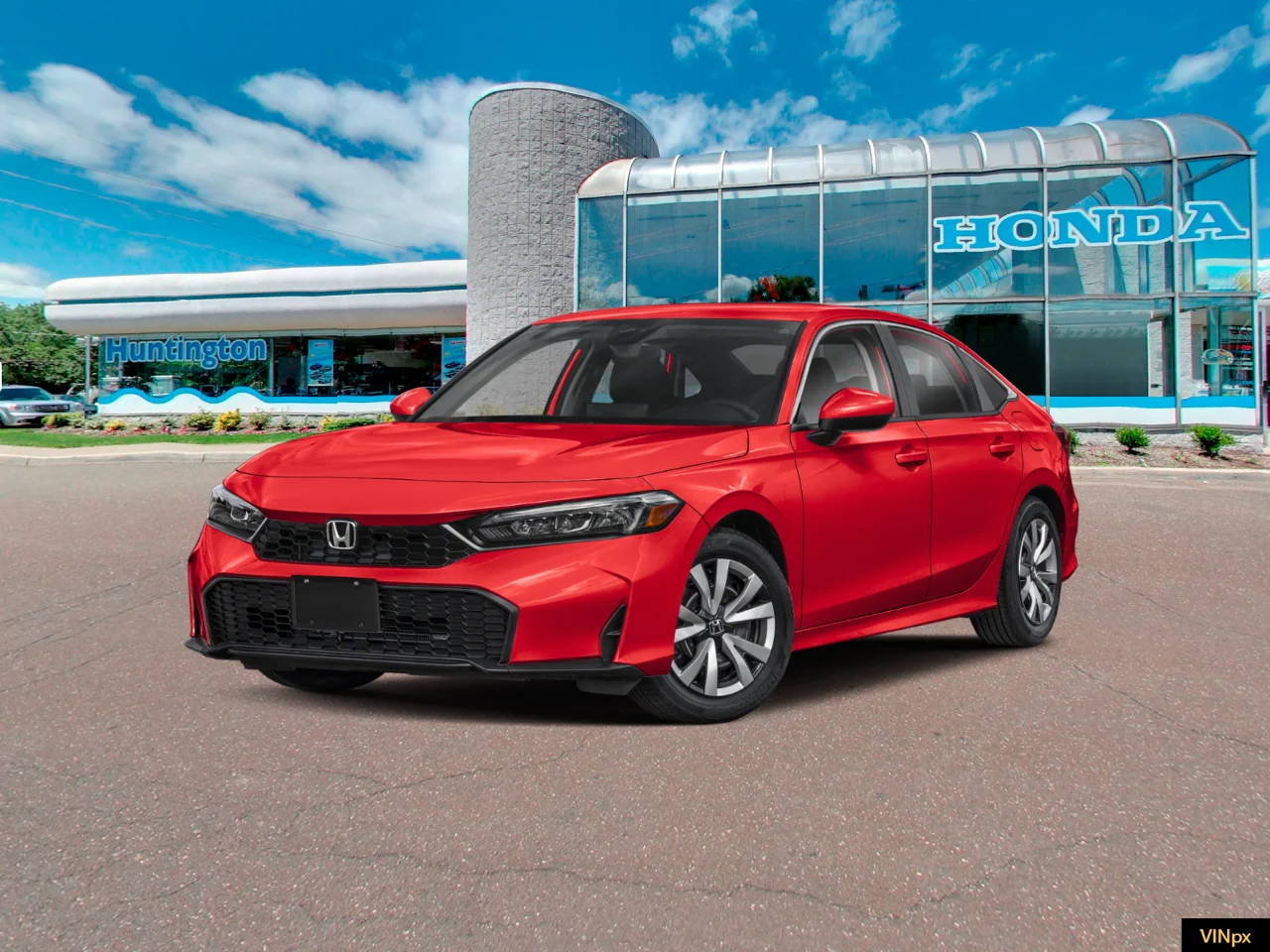 New 2026 Rallye Red Honda LX image 1