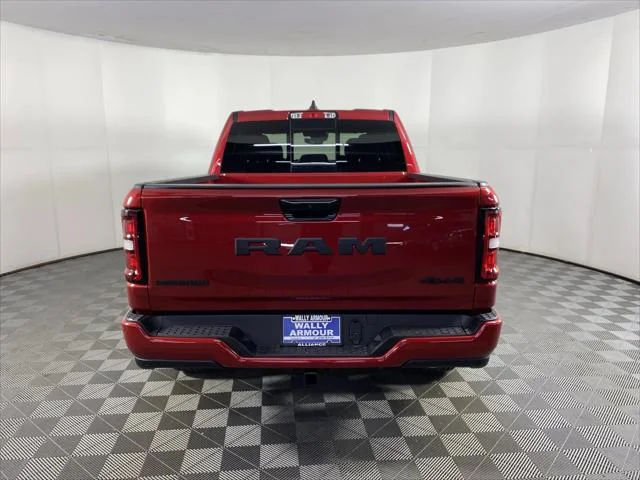 New 2026 Molten Red Pearl-Coat Exterior Paint RAM BIG HORN image 8