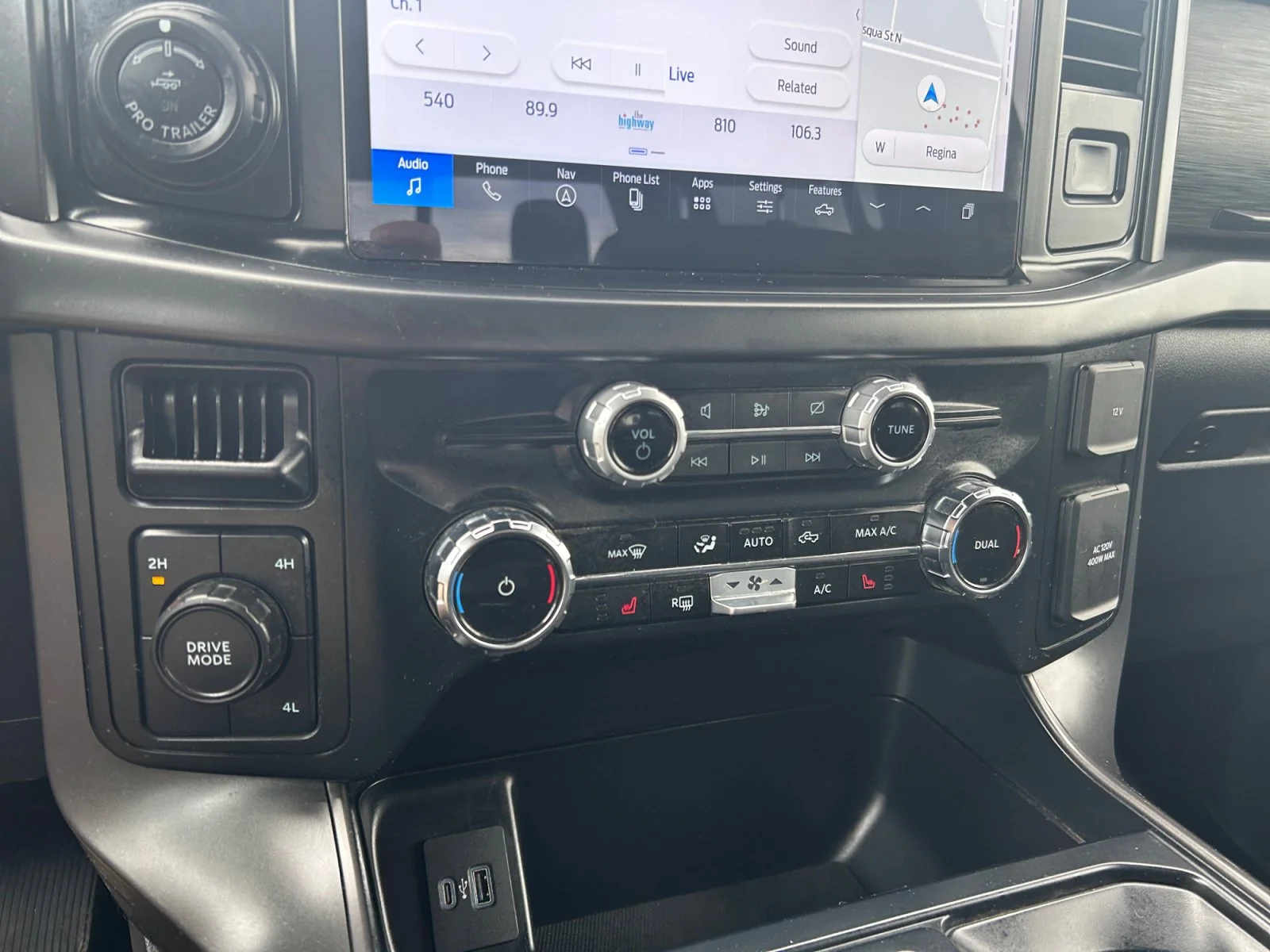 Used 2024 BLACK Ford XLT SuperCrew   EcoBoost™ image 22