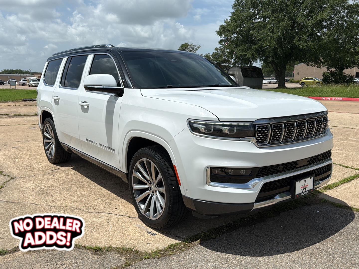 Used 2022 Bright White Clearcoat Jeep Series I image 1