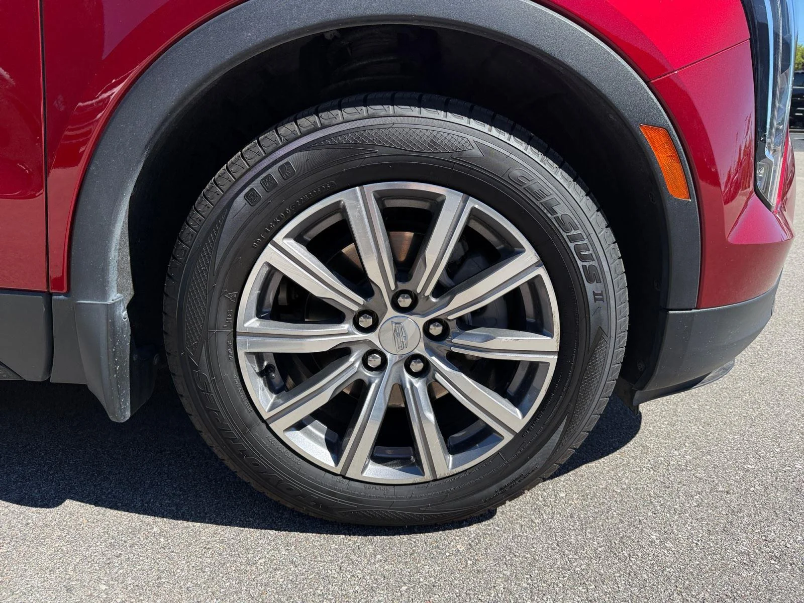 Used 2023 Radiant Red Tintcoat Cadillac AWD Sport image 31