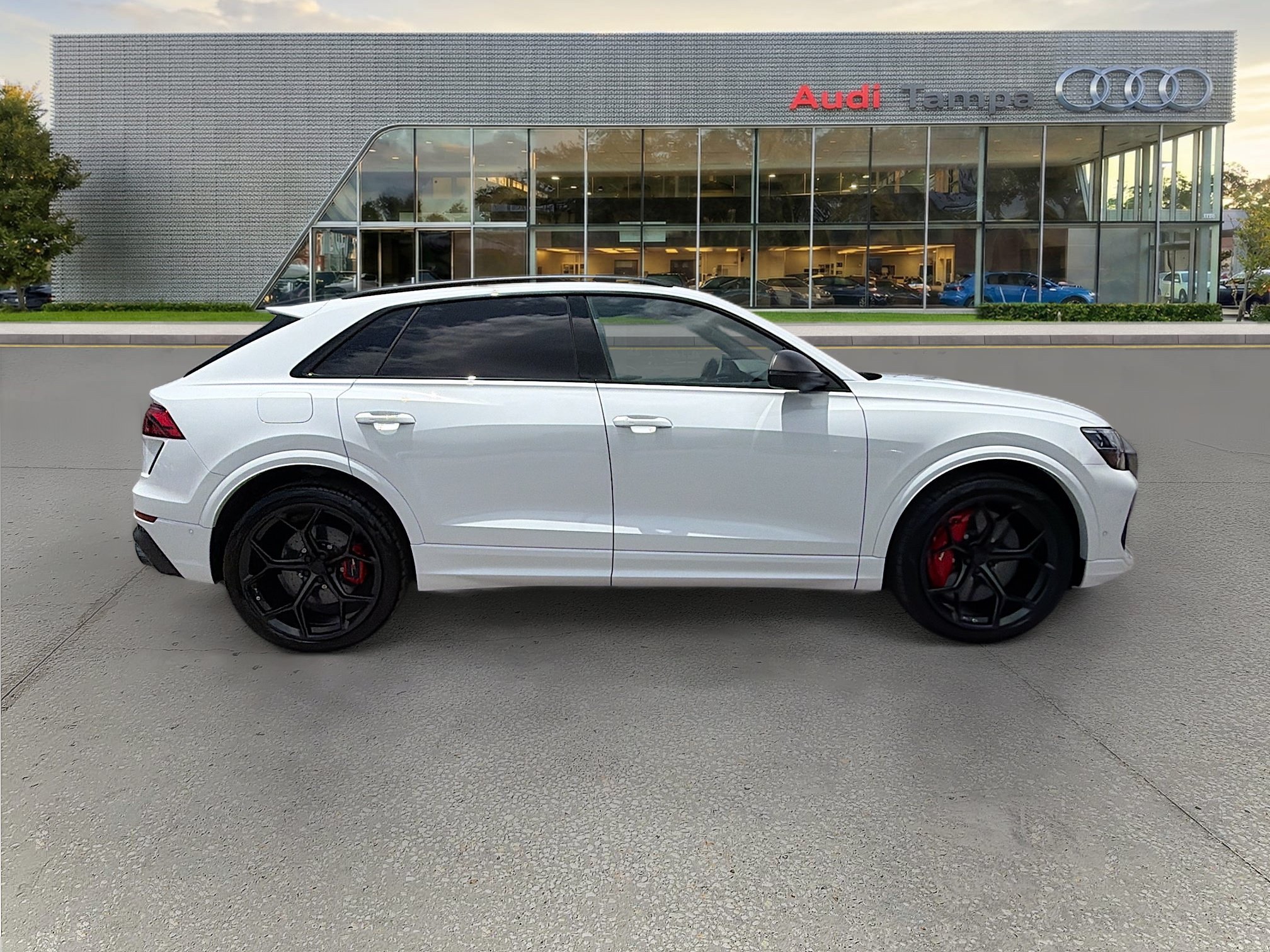 New 2026 Glacier White Metallic Audi performance image 2