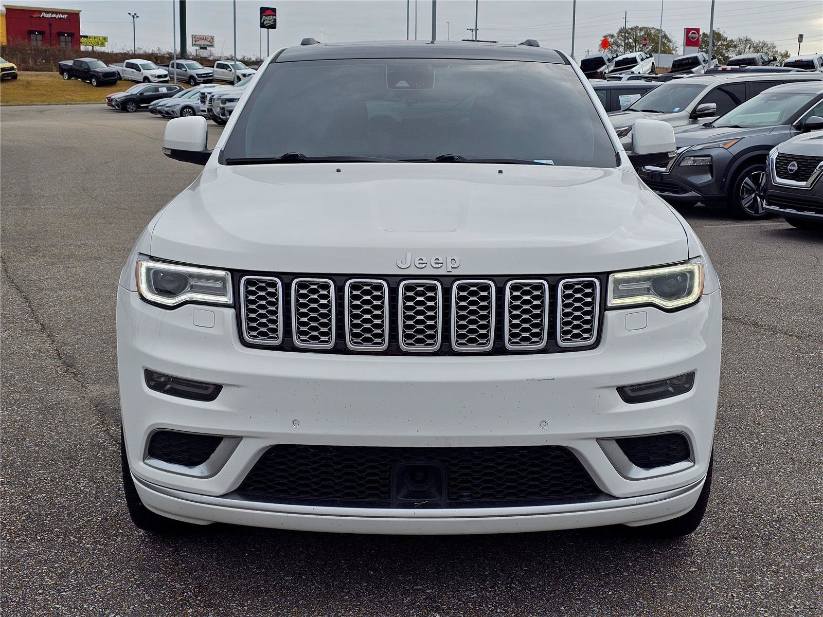 Used 2020 Bright White Clearcoat Jeep Summit image 2