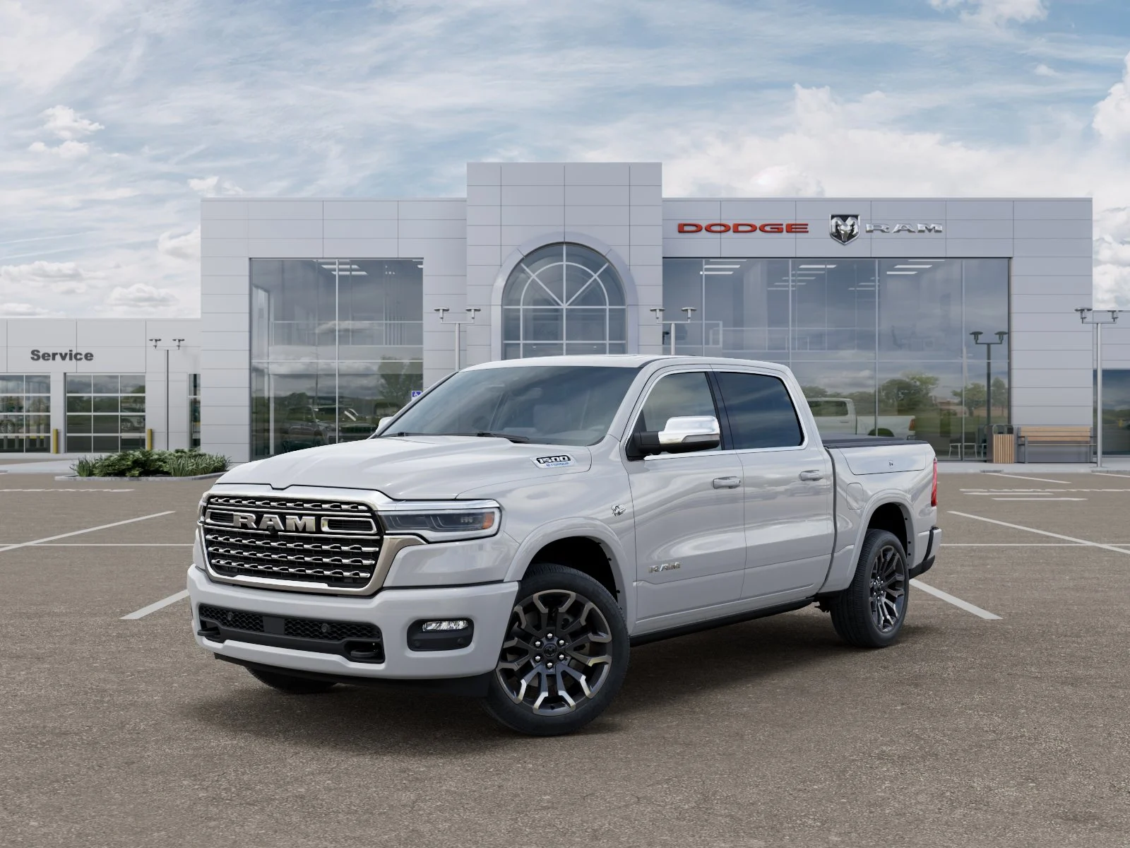 New 2026 Bright White Clear-Coat Exterior Paint RAM Limited image 28