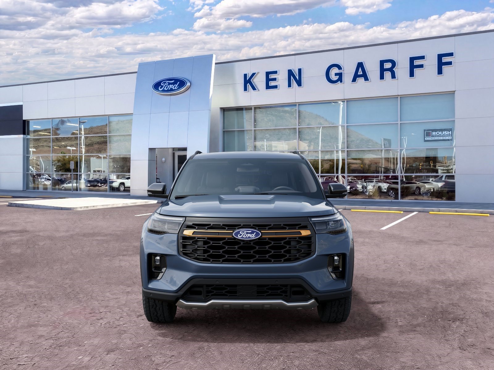New 2027 Vapor Blue Metallic Ford Tremor image 3