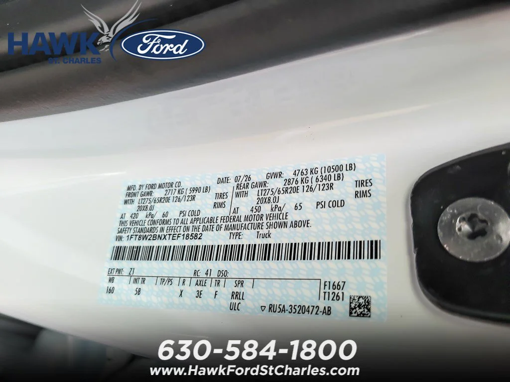 New 2026 Oxford White Ford F-250® Lariat® image 17