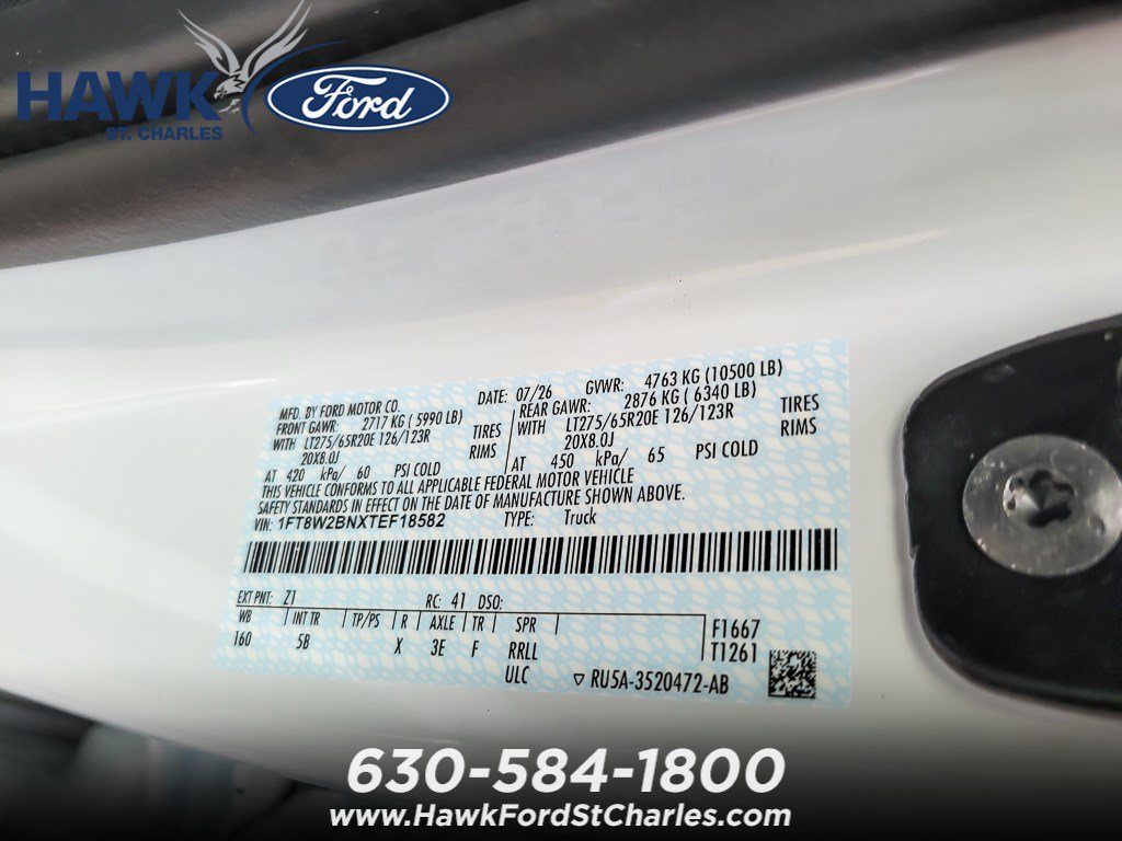 New 2026 Oxford White Ford F-250® Lariat® image 18