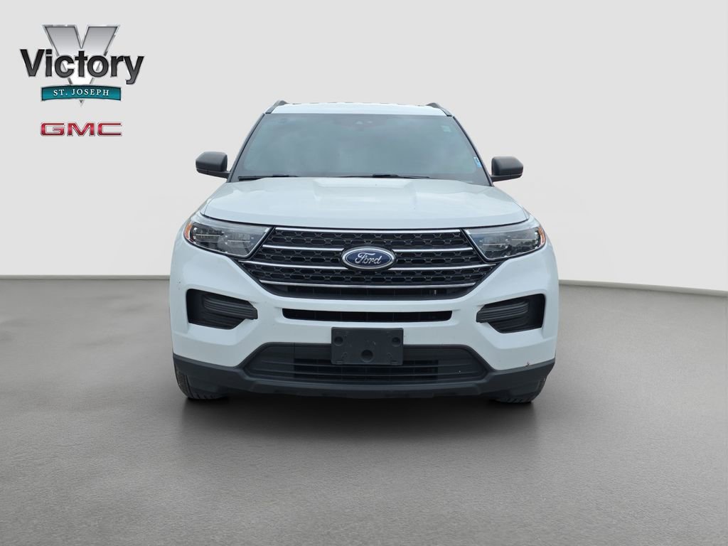 Used 2021 Ford Explorer XLT with VIN 1FMSK8DH0MGB79179 for sale in Kansas City