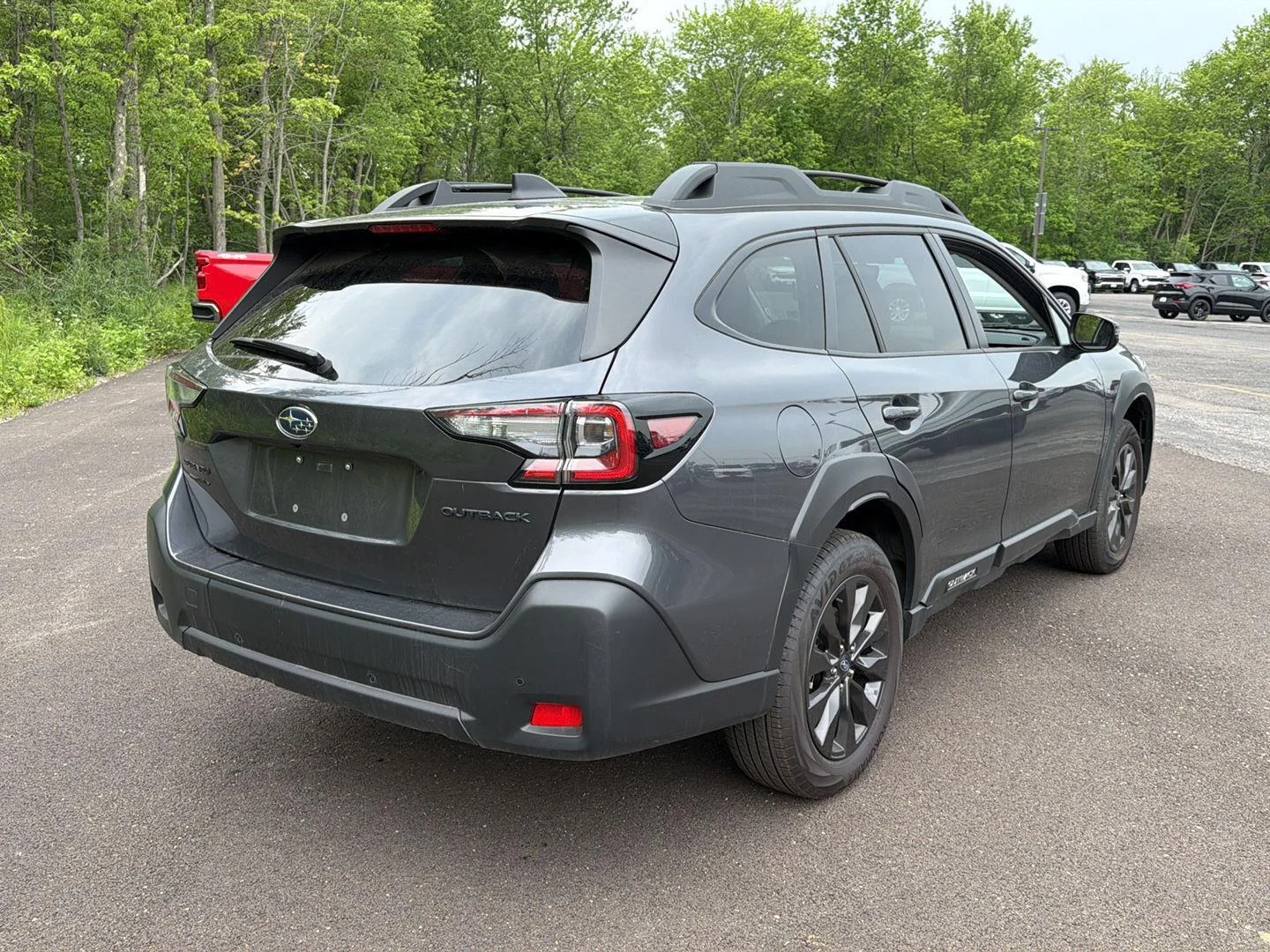 Used 2025 Magnetite Gray Metallic Subaru Onyx Edition image 3