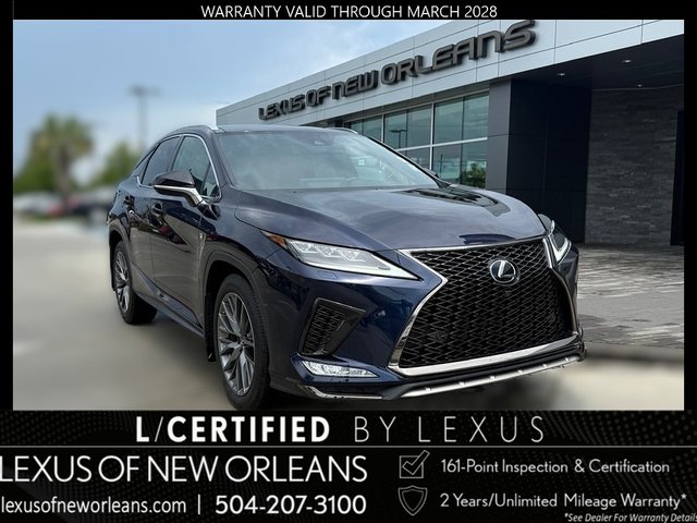 2022 Lexus RX 350 F SPORT Handling