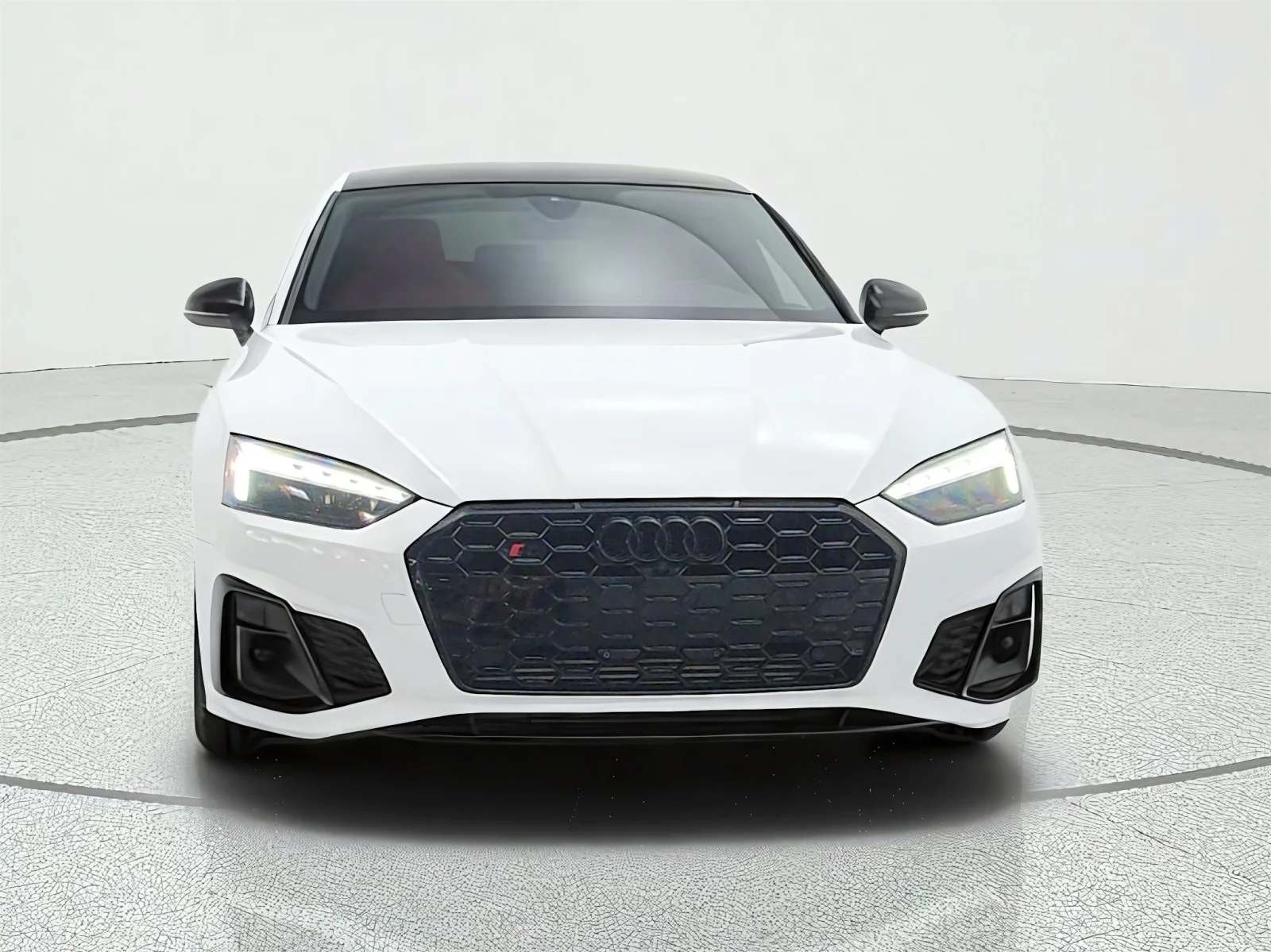 Used 2023 Glacier White Metallic Audi Premium Plus image 2