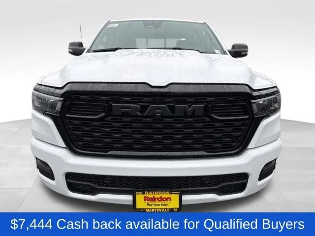 New 2026 Bright White Clear-Coat Exterior Paint RAM Big Horn/Lone Star image 2