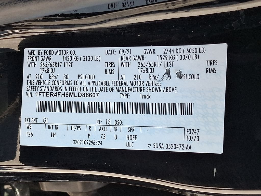 Used 2021 Black Ford XLT image 27