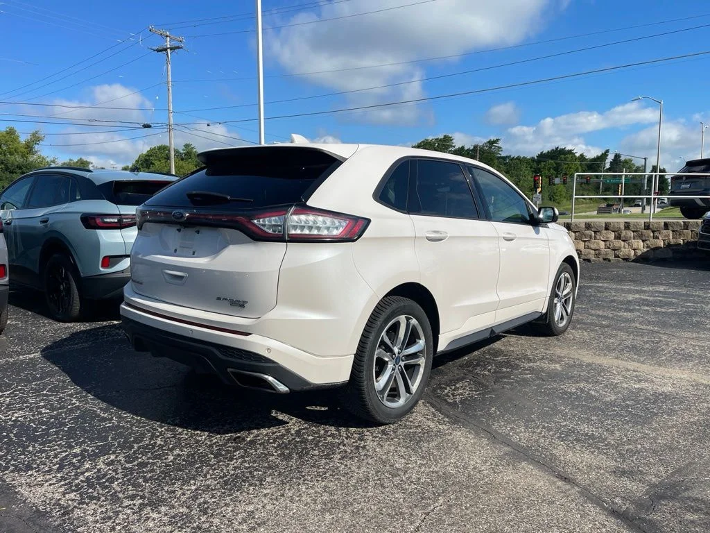 Used 2016 White Platinum Metallic Tri-Coat Ford Sport image 3
