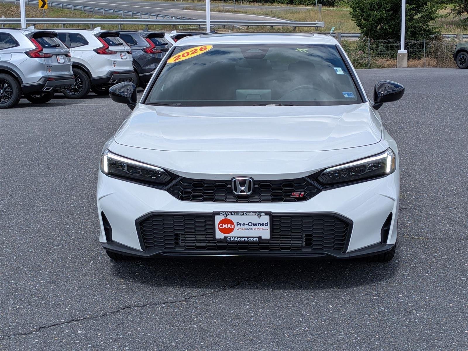 Used 2026 Platinum White Pearl Honda SI image 2