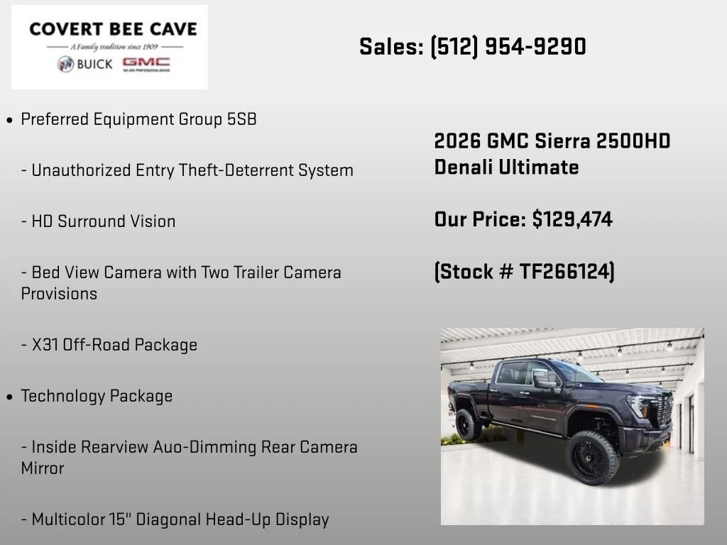 2026 GMC Sierra 2500HD Denali Ultimate - Photo 36