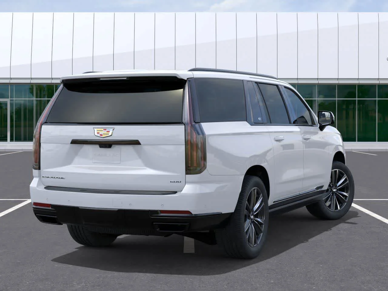 New 2026 Vibrant White Tricoat Cadillac Sport image 4