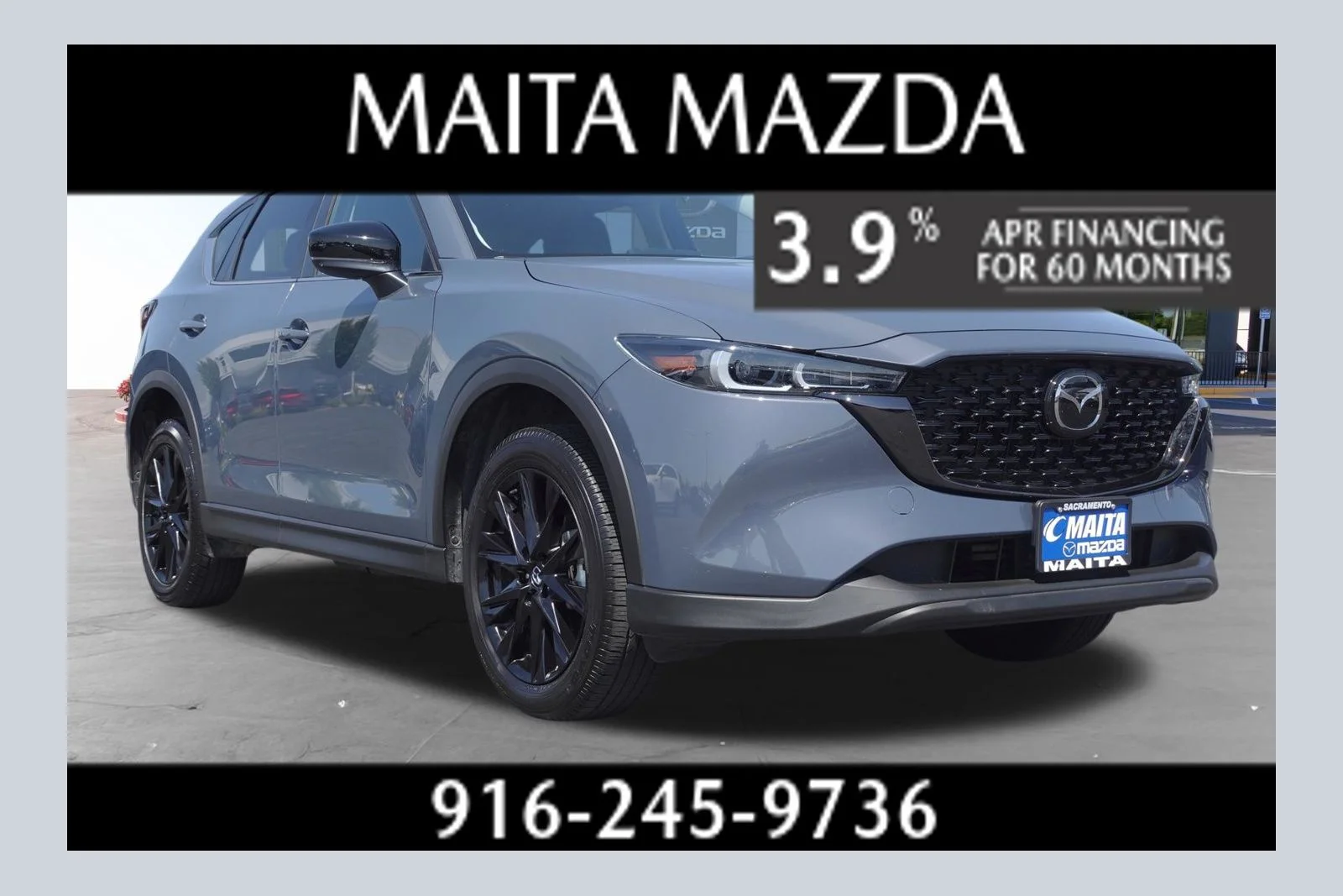 Certified Used 2025 Polymetal Gray Metallic Mazda 2.5 S Carbon Edition image 1