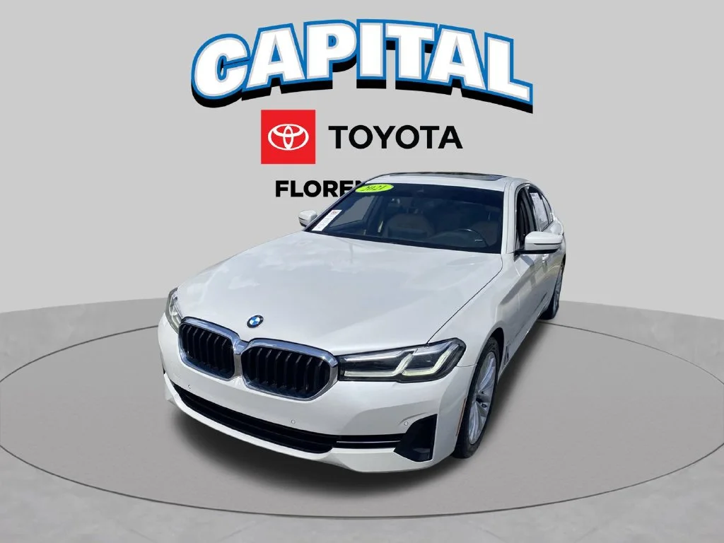 Used 2021 White BMW 530i image 2