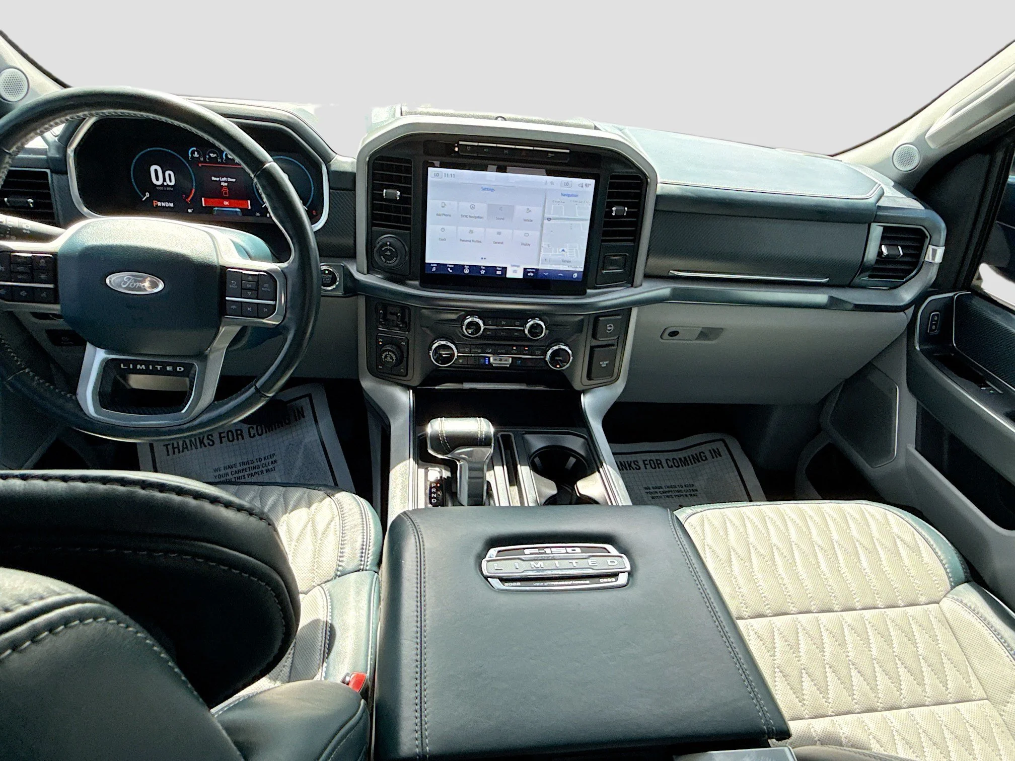 Used 2022 Blue Metallic Ford Limited image 14