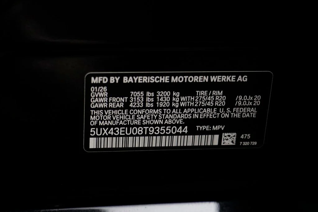 New 2026 Black BMW xDrive50e image 25