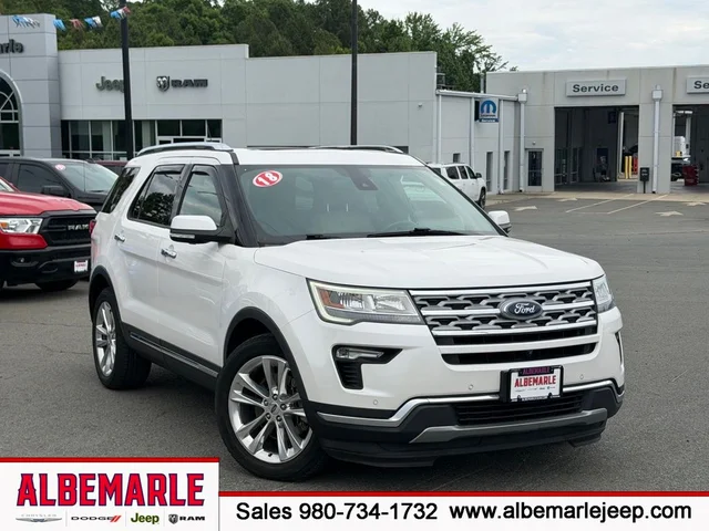 2018 Ford Explorer 2018 Ford Explorer Limited 4D Sport Utility