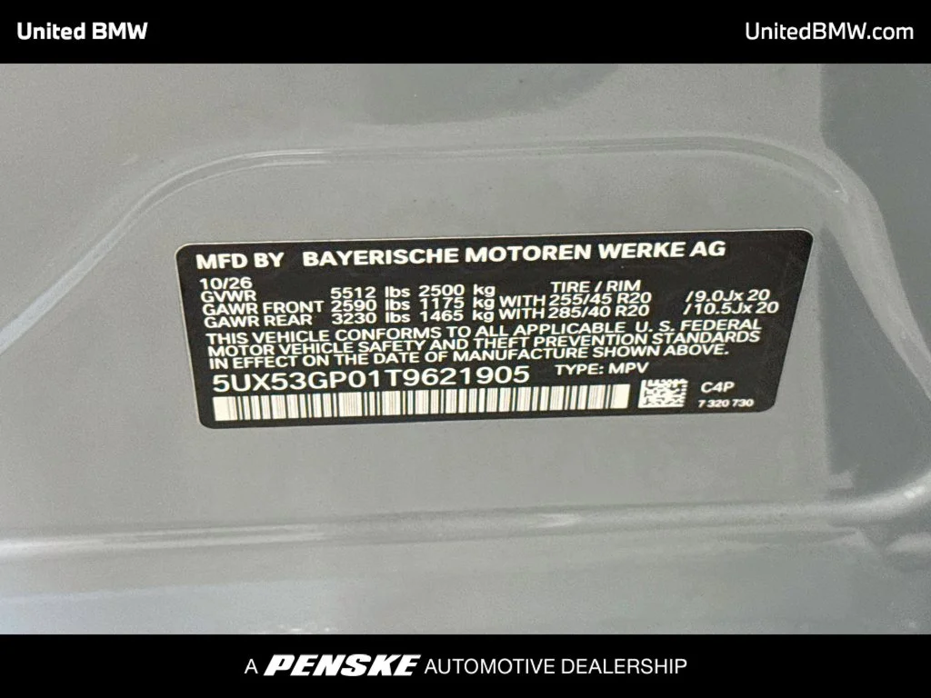 New 2026 Brooklyn Grey Metallic BMW 30 xDrive image 22