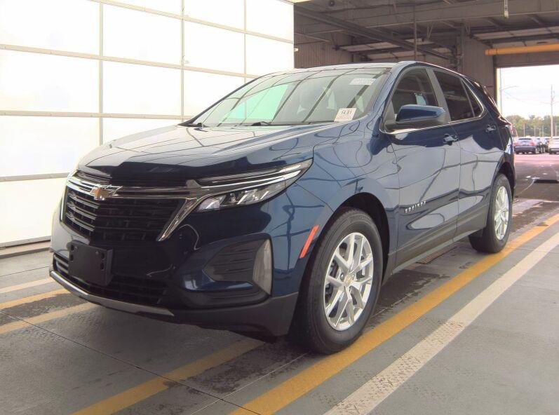 Used 2022 Blue Glow Metallic Chevrolet LT image 1